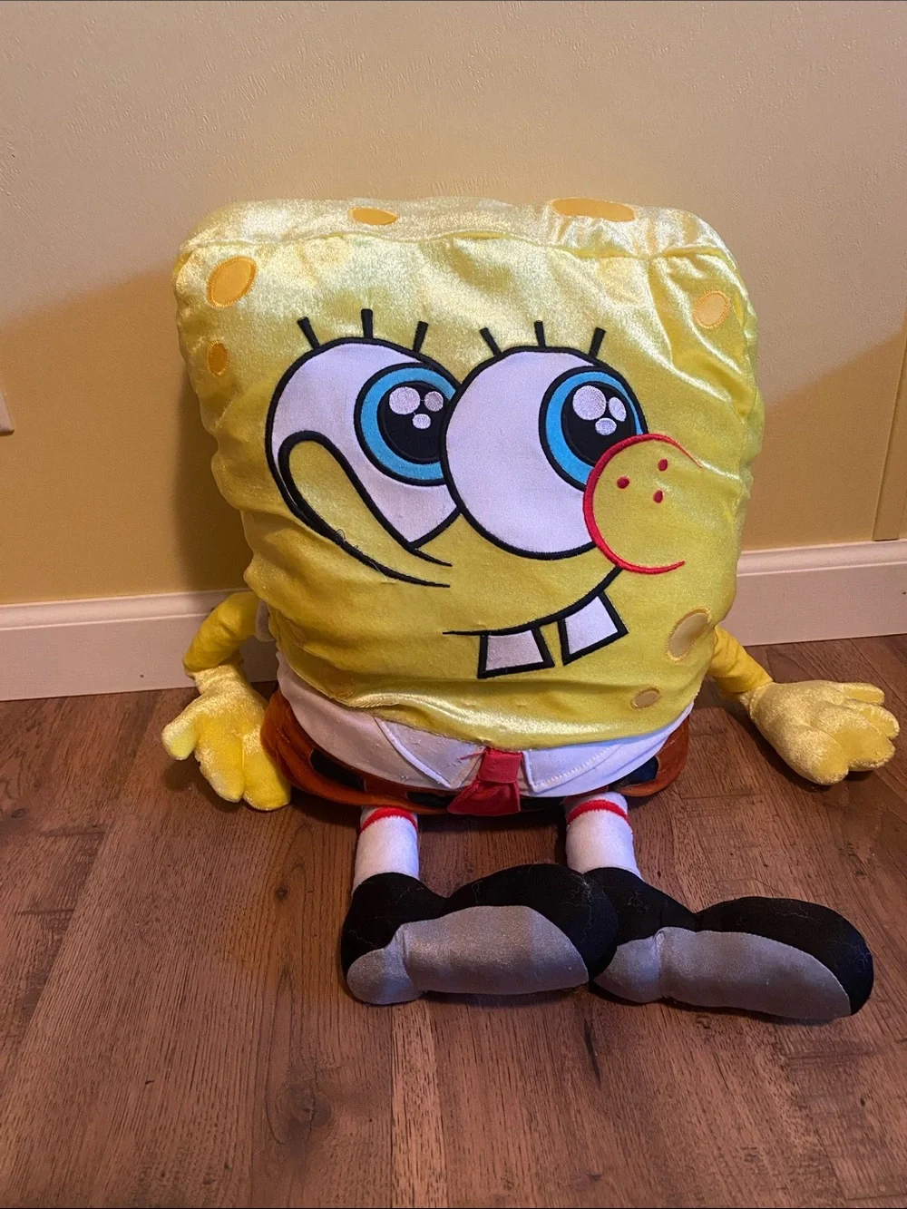 Nickelodeon Yellow SpongeBob SquarePants Plush Pillow Toy